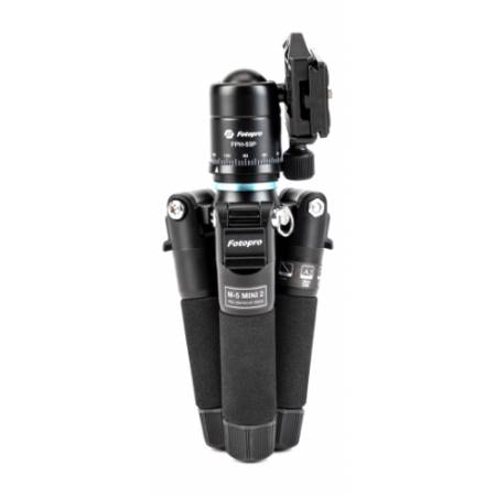 Fotopro M-5 mini 2 - zestaw, mały statyw fotograficzny Alu + głowica kulowa FPH-53P